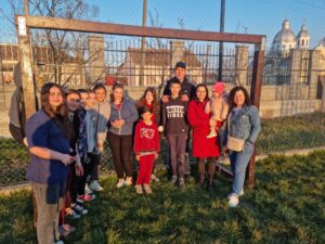 Familie din Ucraina in sipet fratele Venea cu fam